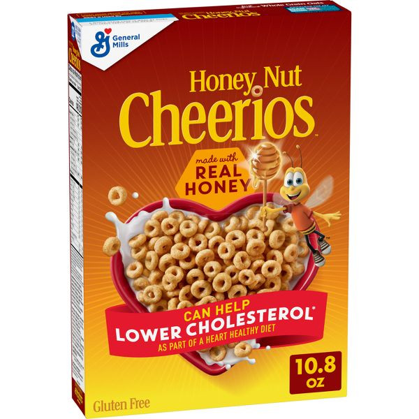 General Mills 10.8 oz. Honey Nut Cheerios Breakfast Cereal