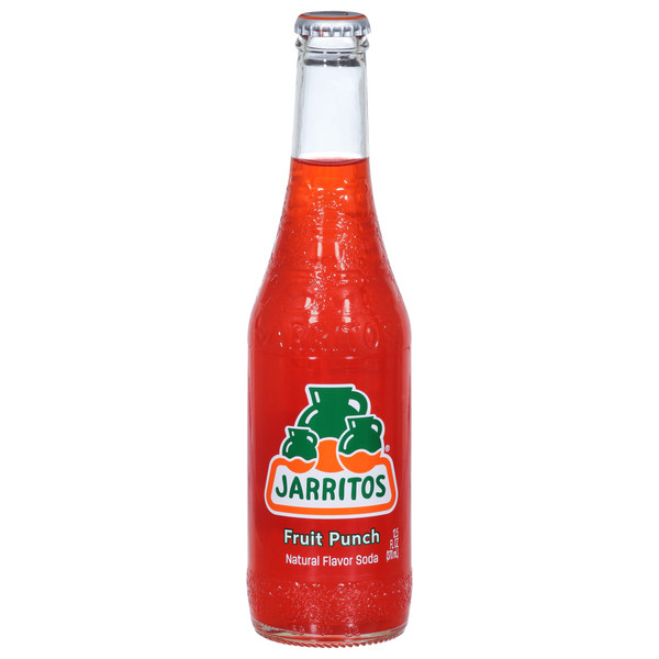 Jarritos 12.5 fl. oz. Fruit Punch Natural Flavored Soda