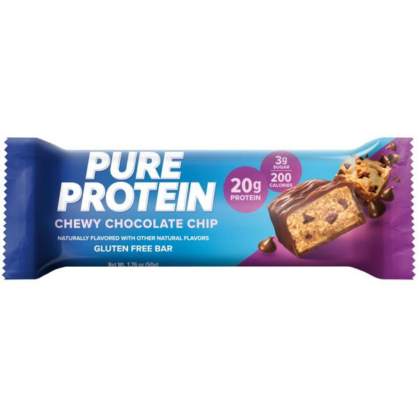 Pure Protein 1.76 oz. Chewy Chocolate Chip Whey Protein Isolate Bars