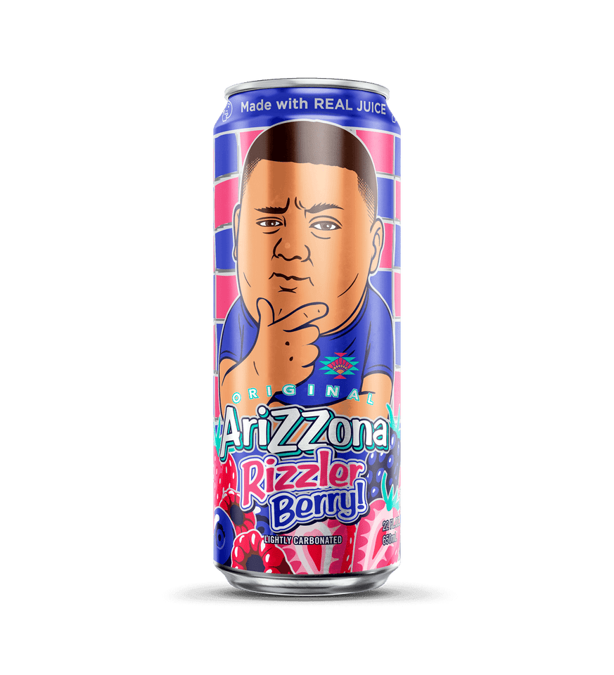 AriZona 22 fl. oz. Rizzler Berry Sparkling Juice Cocktail