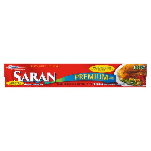 Saran Premium Plastic Wrap - 1000 ft.