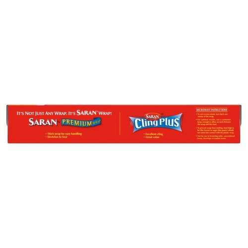 Saran Premium Plastic Wrap - 1000 ft.