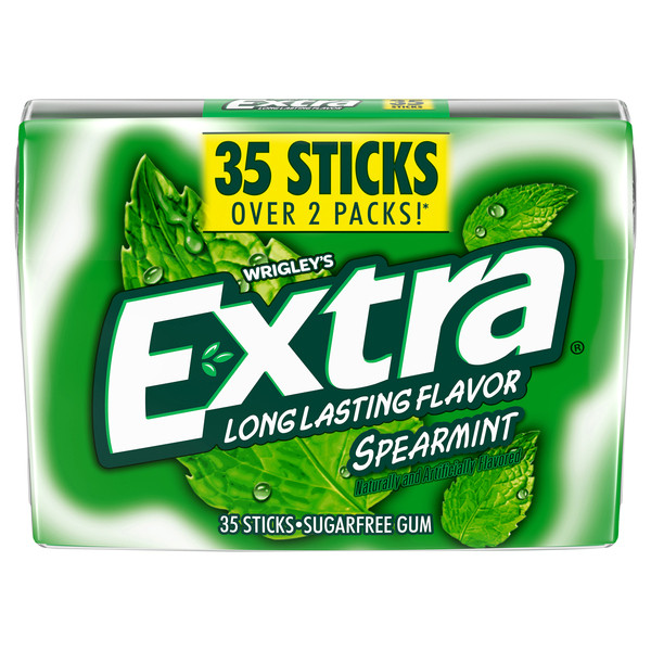 Extra Sugar Free Spearmint Gum (35 Sticks)