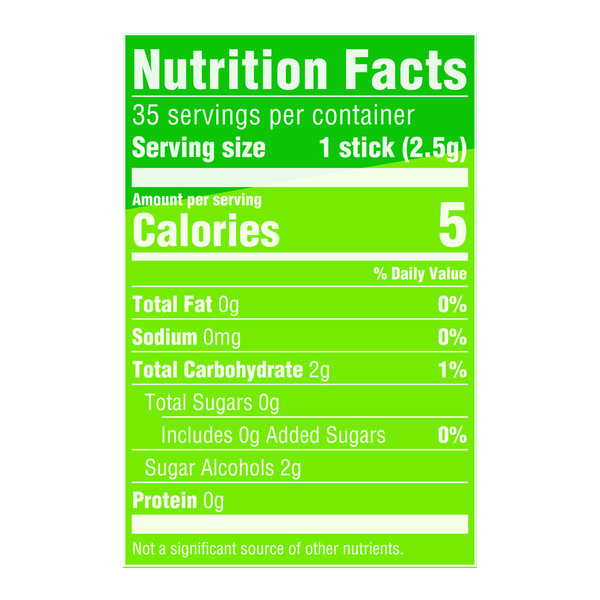 Extra Sugar Free Spearmint Gum (35 Sticks)