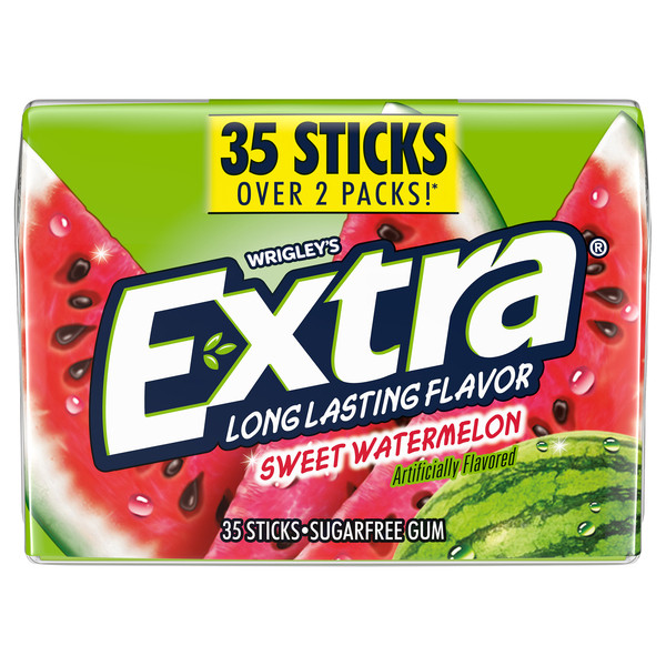 Extra Sugar Free Sweet Watermelon Gum (35 Sticks)