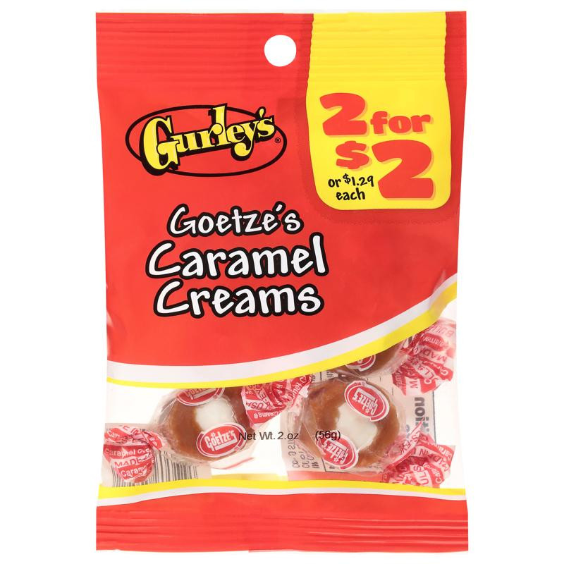Gurley's 2 oz. Goetze's Caramel Creams