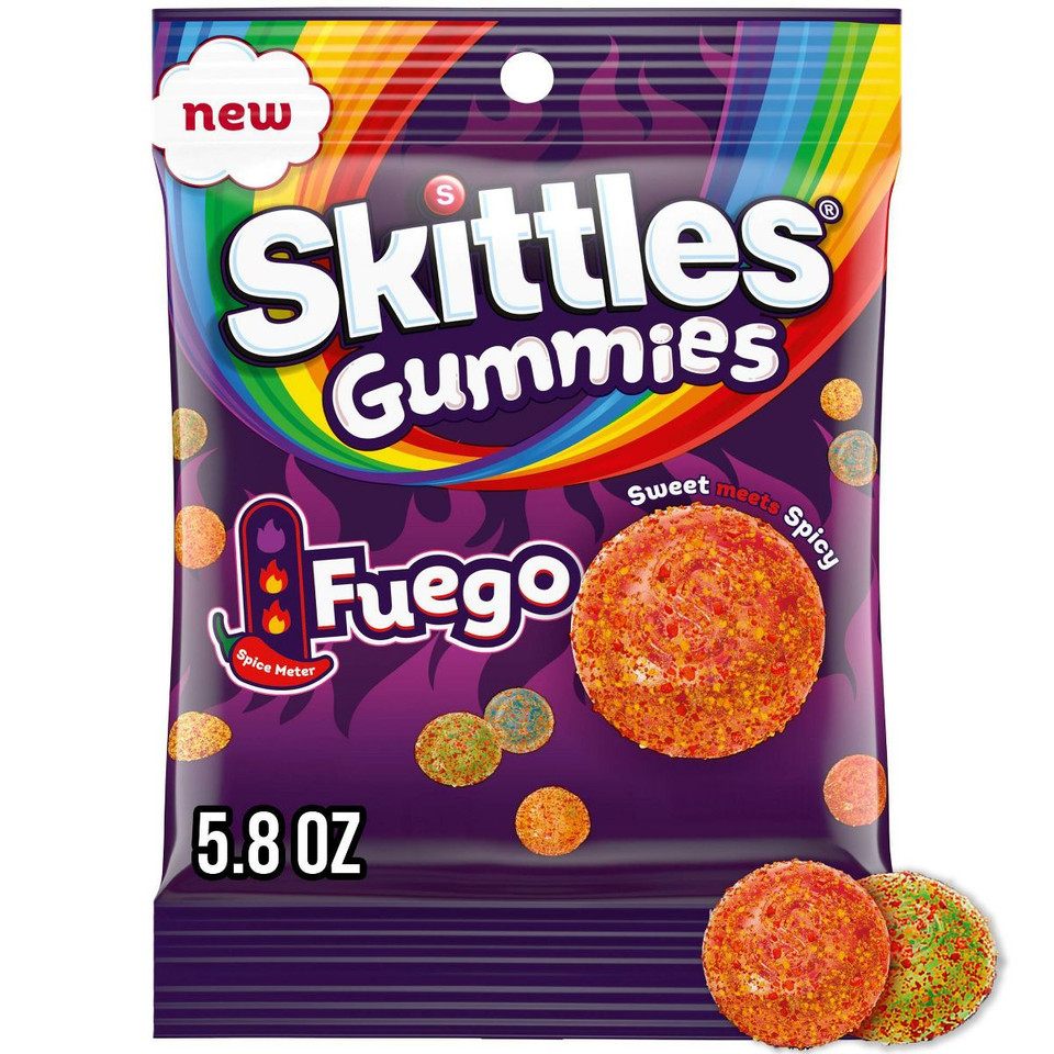 Skittles® 5.8 oz. Gummies Fuego Sweet and Spicy Gummy Candy