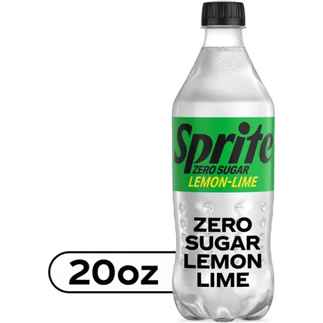 Sprite® 20 fl. oz. Zero Sugar Lemon-Lime Soda