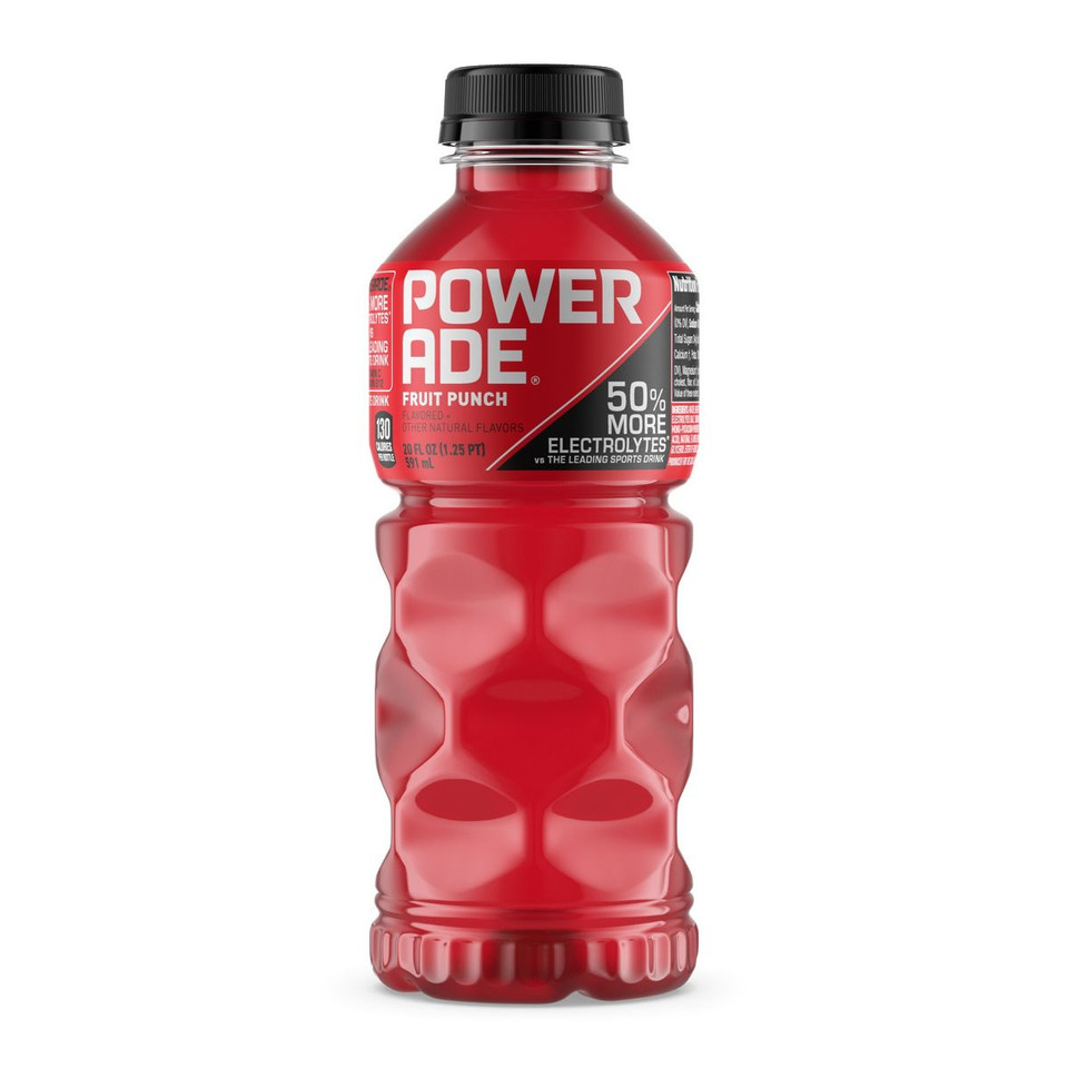 POWERADE 20 fl. oz. Electrolyte Enhanced Fruit Punch Sports Drink