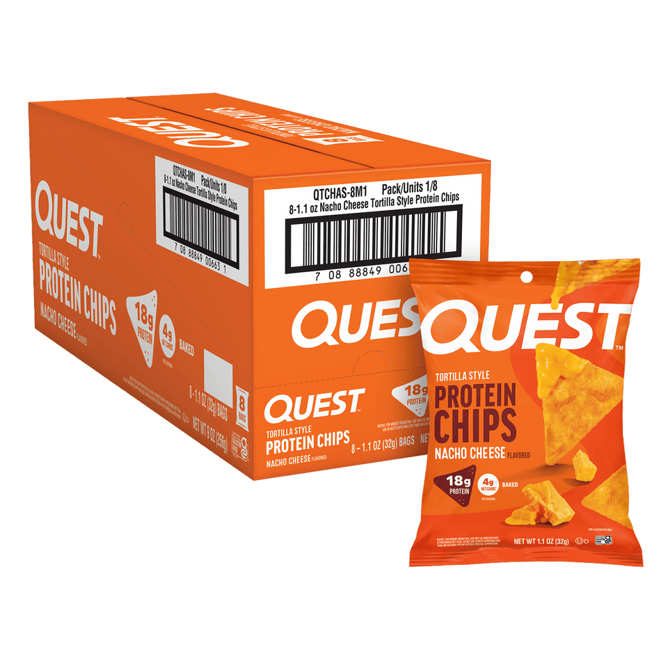 Quest™ 1.1 oz. Nacho Cheese Tortilla Style Protein Chips (8 Pack)