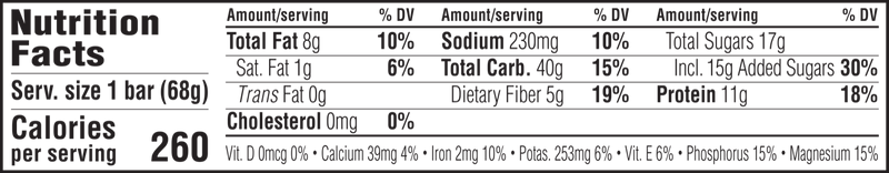 Clif Bar® 2.4 oz. Crunchy Peanut Butter Energy Bar