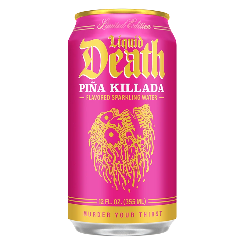Liquid Death 12 fl oz. Pina Killada Sparkling Water