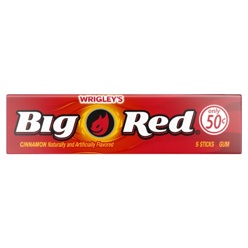 Wrigley's Big Red Gum (5 Sticks)