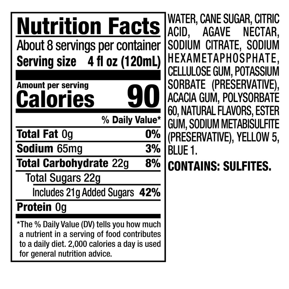 Mr & Mrs T 33.8 fl oz. Original Margarita Cocktail Mixers