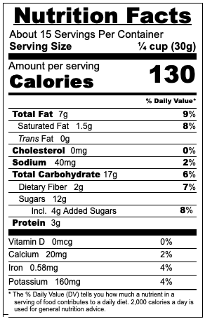 Ferris Nut Co. 16 oz. Tropical Trail Mix