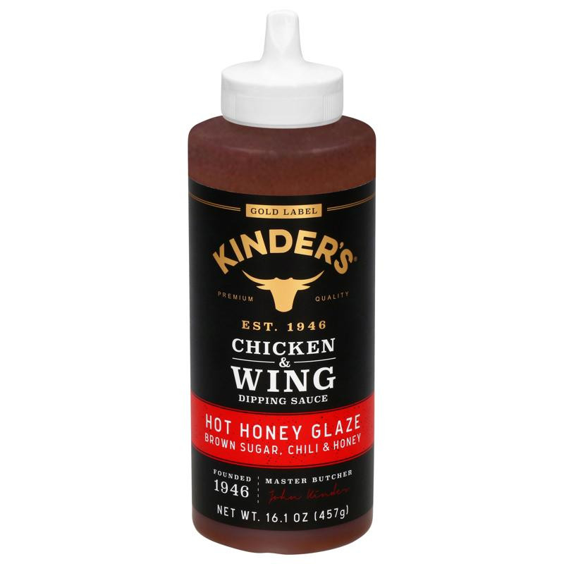 Kinder's® 16.1 oz. Hot Honey Glaze Chicken & Wing Dipping Sauce