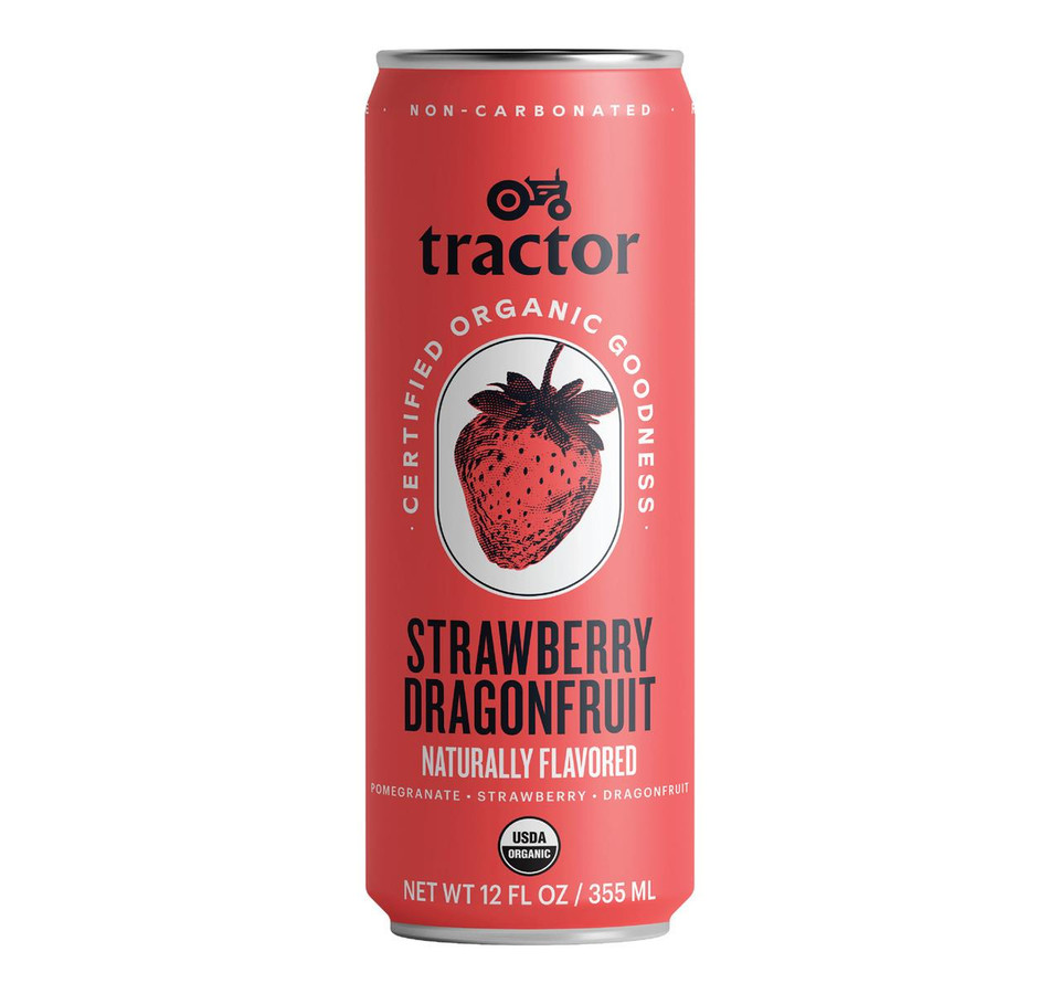 Tractor 12 fl oz. Strawberry Dragonfruit Fruit Drink
