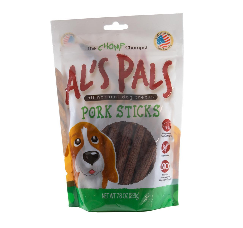 Al's Pals 7.8 oz. All Natural Pork Sticks Dog Treats