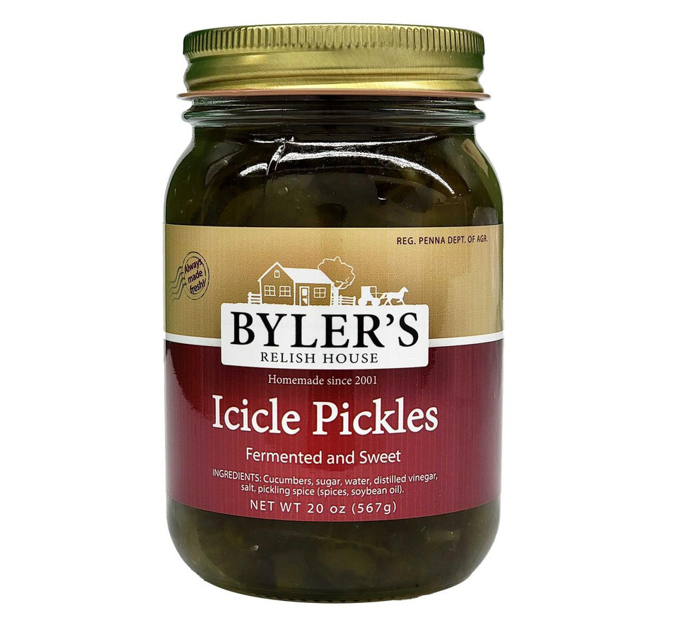Byler's Relish House 16 oz. Icicle Pickles