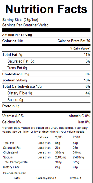 Gourmet Snacks 12 oz. Veggie Chips