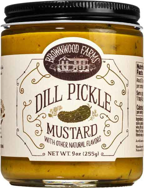 Brownwood Farms® 10 oz. Dill Pickle Mustard