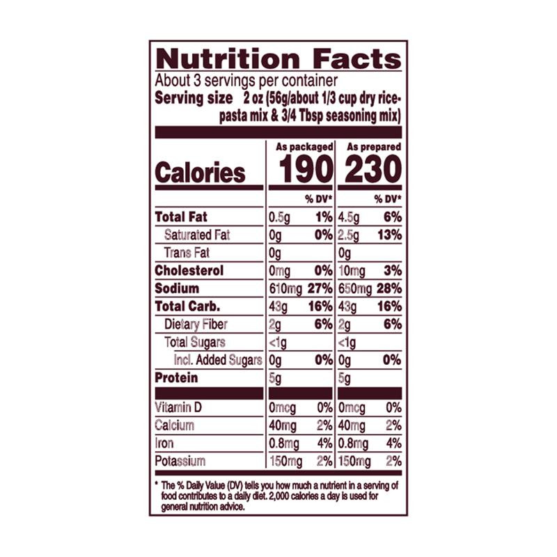 Near East® 5.9 oz. Long Grain & Wild Rice Garlic & Herb Mix