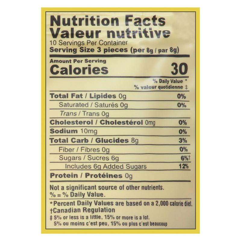 The Ginger People 3 oz. GIN GINS Double Strength Hard Ginger Candy
