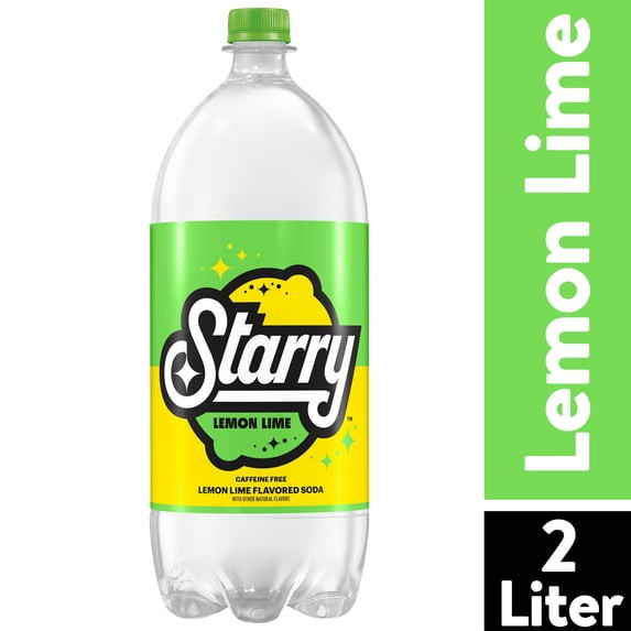 Starry 67.6 fl. oz. Lemon-Lime Soda (2-Liter)