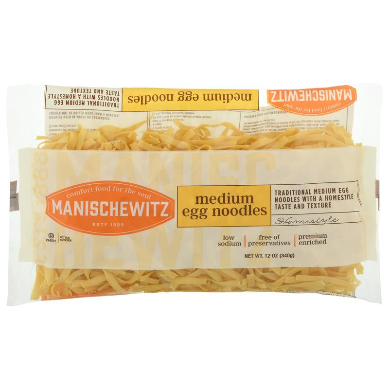 Manischewitz 12 oz. Medium Egg Noodles