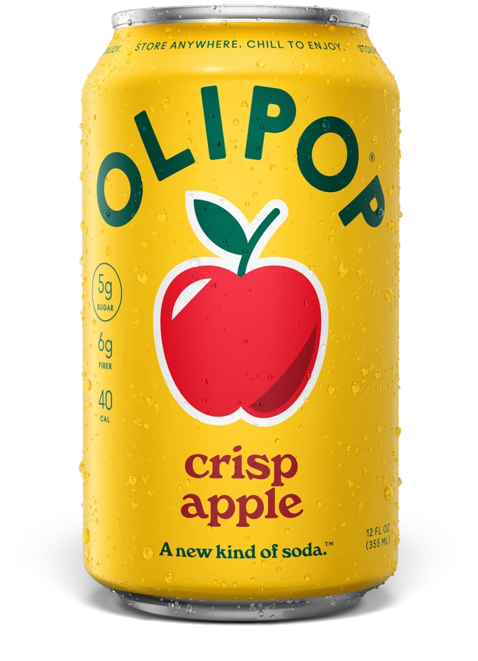 OLIPOP® 12 fl. oz. Crisp Apple Prebiotic Soda