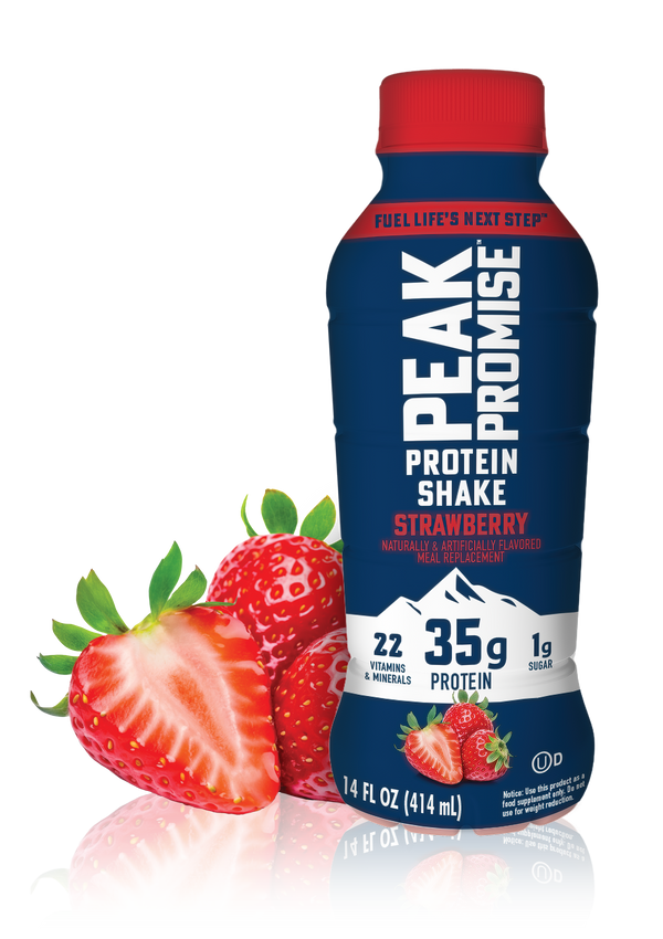 Peak Promise™ 14 fl. oz. Strawberry Flavored Shake