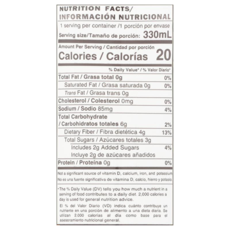 Lunish 11.16 fl. oz. Ginger Lime Low Sugar Prebiotic Sparkling Soda