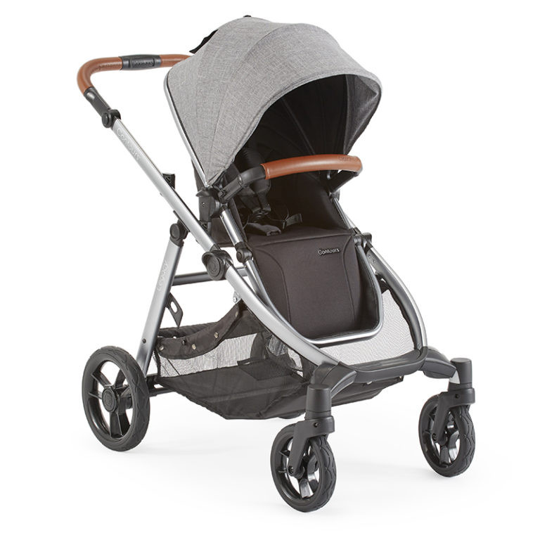 Contours Double Car Seat Stroller Contours ZT020-GRA1 Curve Double
