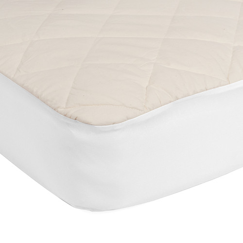 organic cotton crib mattress pad