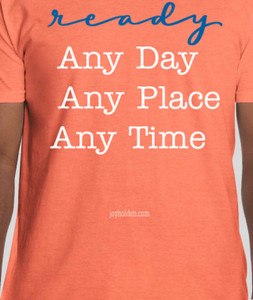 Heather orange front Heather orange front