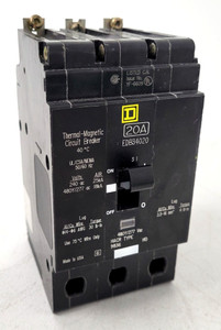 EDB34020 Square D Circuit Breaker