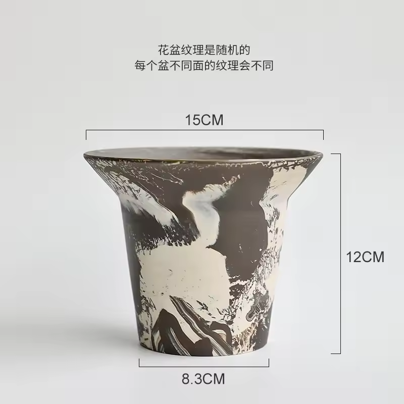 Ceramic Flowerpot Breathable