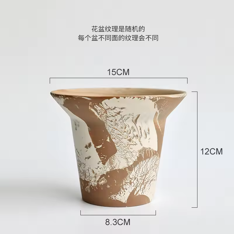 Ceramic Flowerpot Breathable