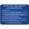 SC09 Air Only Pay Instruction Decal 13.1” by 17.9”