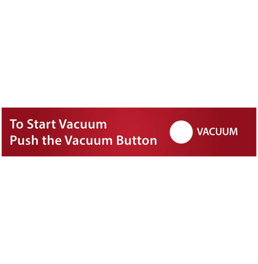 SC12 Single Push Button Air Vac Decal