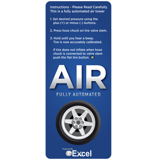 Painted SC05 Instructions Decal 16.5” x 7”