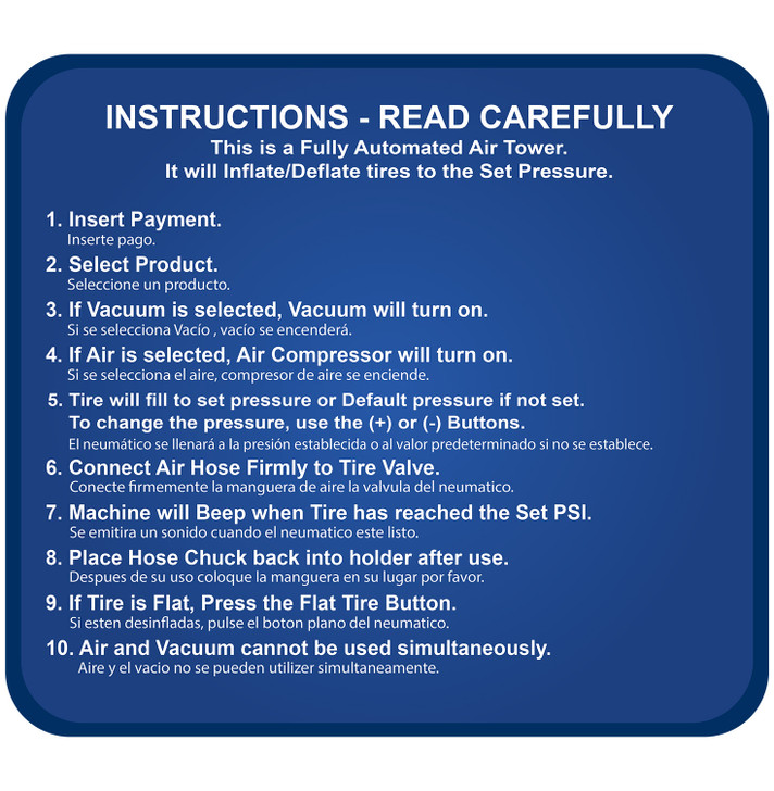 SC12 PAY Instructions Air & Vacuum