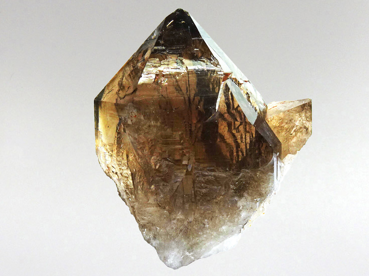 Citrinated Smoky Quartz Natural Crystal Point