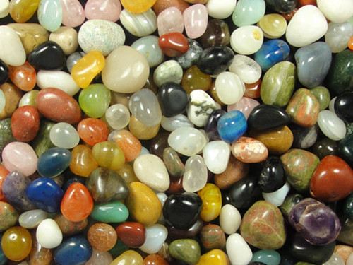 Mix Tumbled Stone -  250g bag