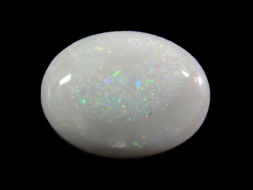 Beautiful 16x22mm White Opal Cabochon with amazing colours.