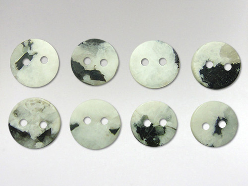 10mm Rainbow Moonstone buttons - pack of 8.