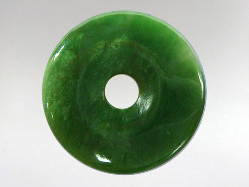 30mm Jade Nephrite Donut Pendant