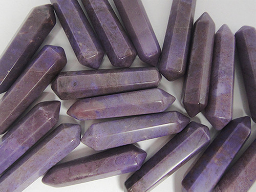 Double Terminated Jadeite Purple Point