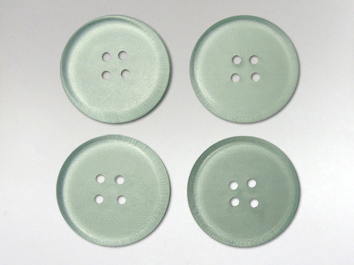 20mm Obsidian Green buttons - pack of 4.