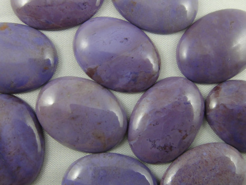 Jadeite Purple Cabochon 16x22mm - pack of 2.